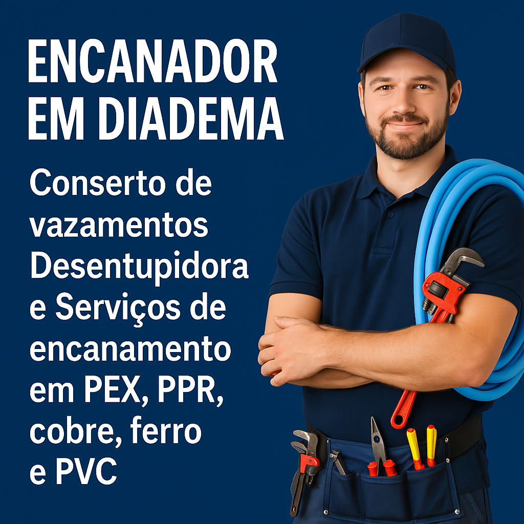 Encanador em Diadema |  11-98615-4000 a partir R$59,99