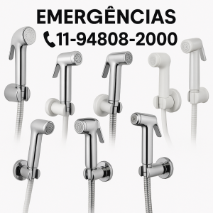 Instalação de ducha higiênica 24h