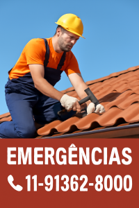 Telhadista na Vila Mariana 24h